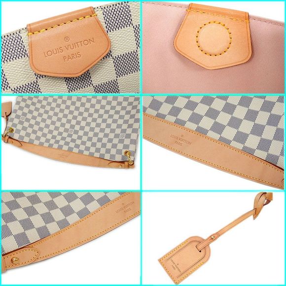 Louis Vuitton Damier Azur Graceful MM Shoulder Bag - Picture 10 of 10